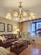 All-Copper American-Style Vintage Chandelier, High-End Designer Model, French Mid-Century Style Living Room and Bedroom Main Light