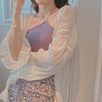 Sunscreen Womens Summer 2021 New Loose Temperament Fairy Snowspun Cardiopoux Outside of the jacket Shoulder Thin Coat Air Conditioning Suit