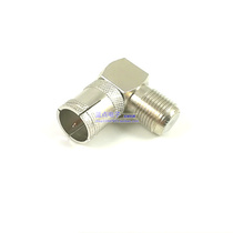 All copper British straight plug F female turn fast plug English right angle quick plug