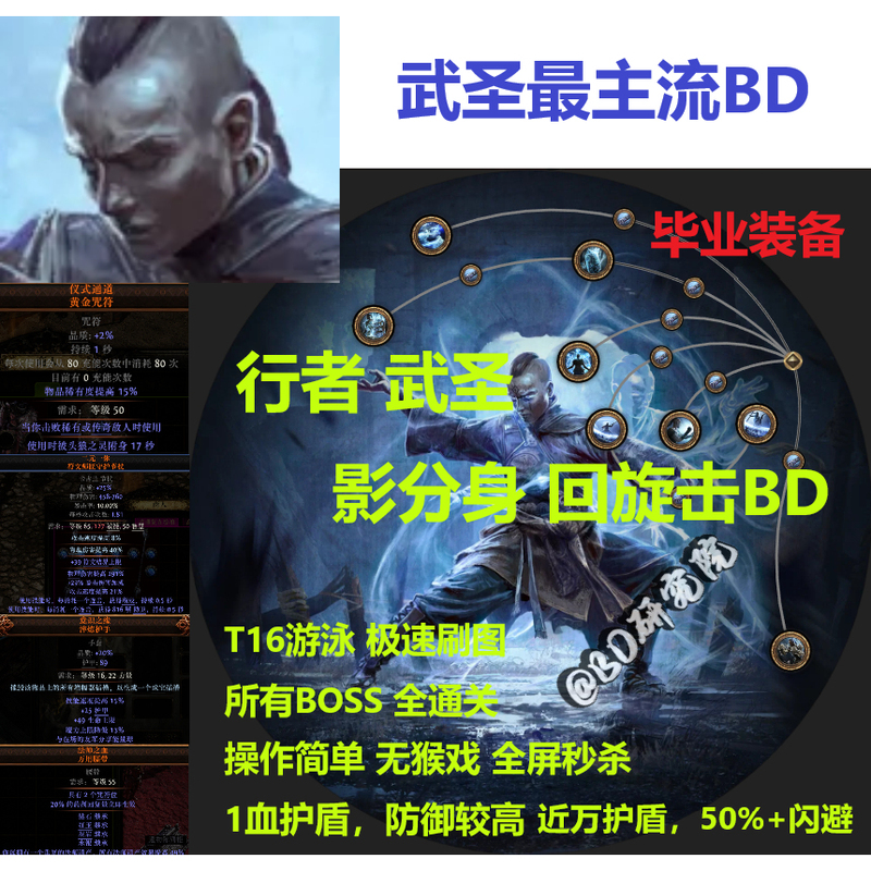 Wanderer Martial Arts Shadow Clone Spin Attack Bd Path of Exile 2 Season 0.5 Graduation Gear T16 All-Server Access Wanderer Martial Arts Shadow Clone Spin Attack Bd Path of Exile 2 Season 0.5 Graduation Gear T16 All-Server Access