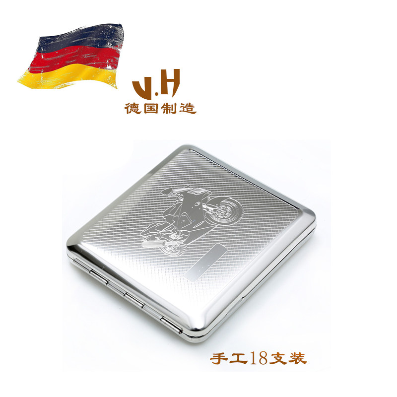 German original imported VH-only luxury men's metal cigarette case 907NM6 send boyfriend husband gift gift