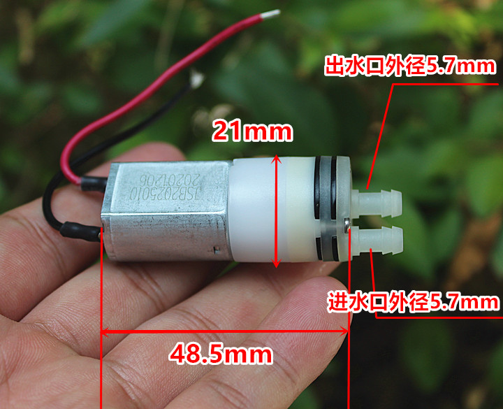 DC12V diaphragm water pump 130 DC self-priming pump