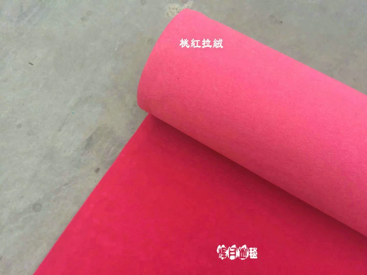 Huiyue Thảm dày Thảm hồng Máy bay hồng Hoạt động chải thảm Hồng hồng thảm lót sàn nhà