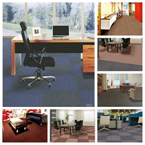 Shiba polypropylene asphalt office meeting room billiard room walkway study stripe office striped carpet KD82