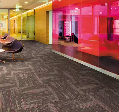 Oriental star Moon office carpet jacquard carpet PVC bottom polypropylene carpet square carpet Rina Mina