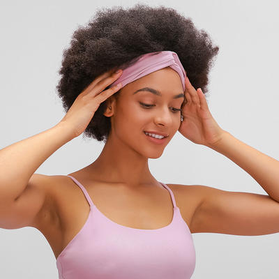 Yoga headband for women to go out, elastic sweat-absorbing band, outdoor running and fitness exercise headband, anti-sweat headscarf