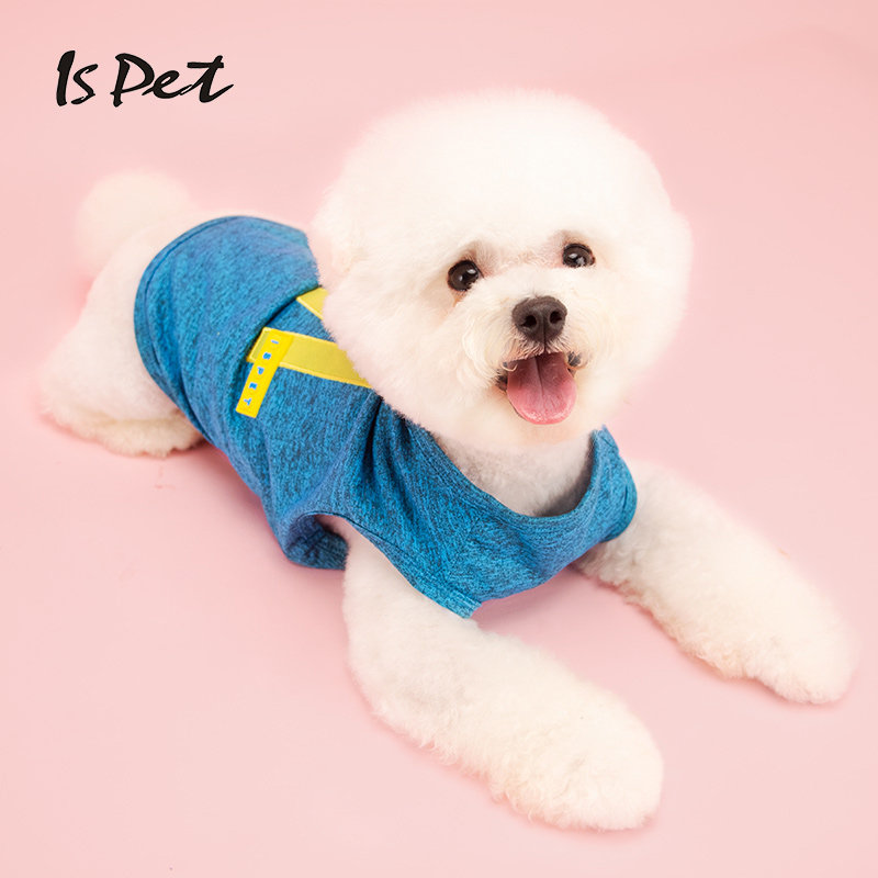 ISPET Puppy clothes summer sun protection vest speed dry teddy Bears small dogs Kirkiefou clothes thin
