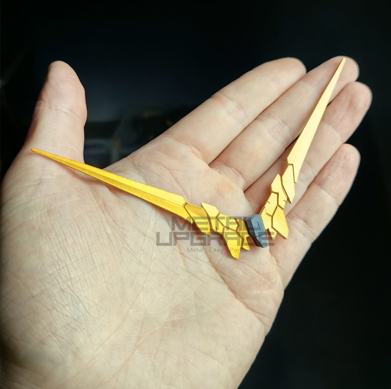 Gundam Parts, Replacement Parts, Metal Parts, Alloy, Mega 1:48, Oversized Unicorn, Metal Antenna Gundam Parts, Replacement Parts, Metal Parts, Alloy, Mega 1:48, Oversized Unicorn, Metal Antenna