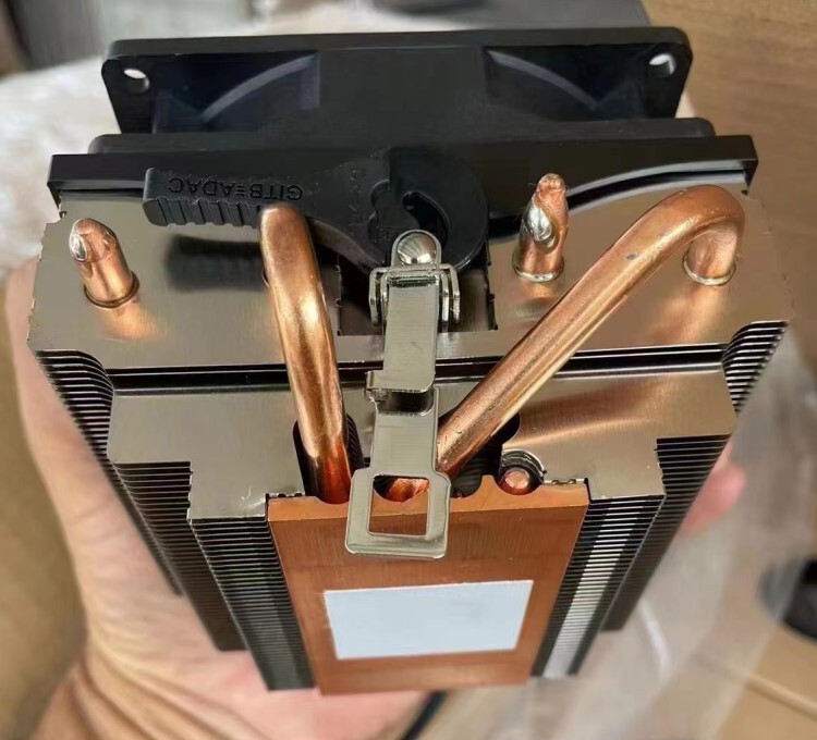 Brand New Amd Original Fan Cooler for Athlon Ryzen Cpu Am3 Fm2 Am4 Am5 4 Heat Pipes Pure Copper Base