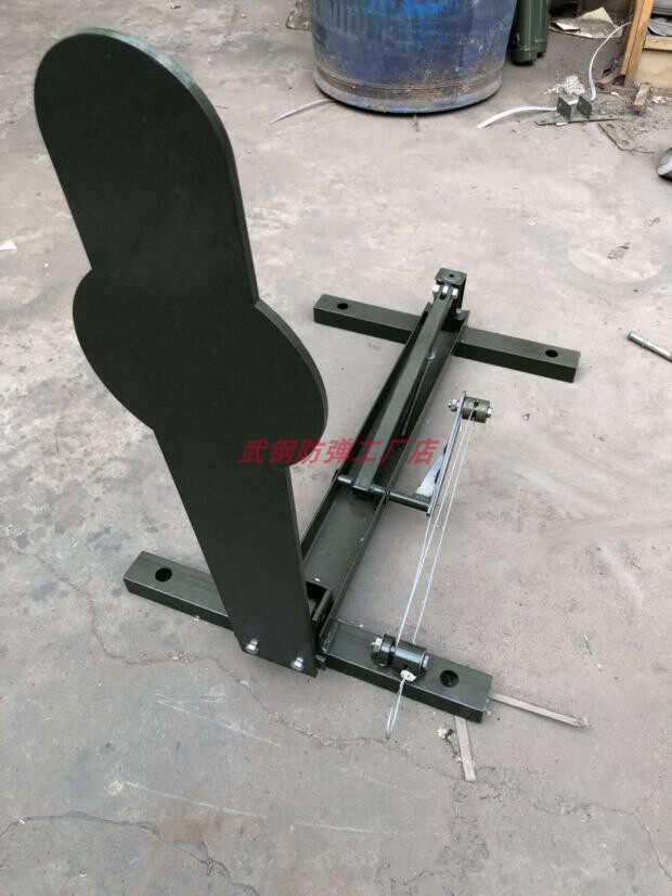 Up-Down Target Shooting Target Bulletproof Steel Sheet Target Training Equipment Chest Target Humanoid Target Throwing Target Army-shaped Target-Taobao