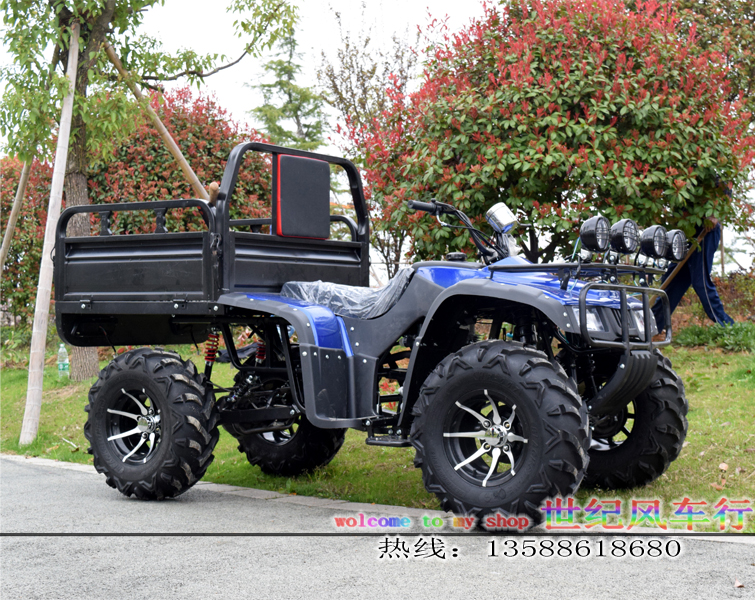 Big Hummer ATV nông dân bốn bánh off-road xe máy trailer 250 làm mát bằng nước tất cả các địa hình cát nông dân xe