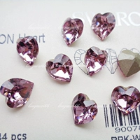 Светло -фиолетовый 212 около 11*10 мм (1 кусок)