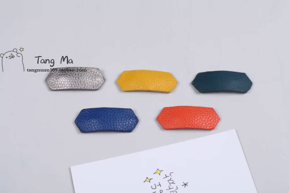 Tang Ma Children Mô hình hình học Clip tóc Cô gái Da bé Liu Hai Phụ kiện tóc BB Clip Red Hair Clip kẹp tóc cho bé gái