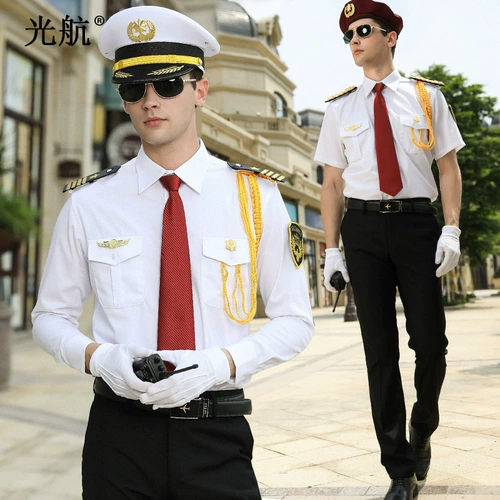 Униформа, летняя одежда, комбинезон, короткий рукав