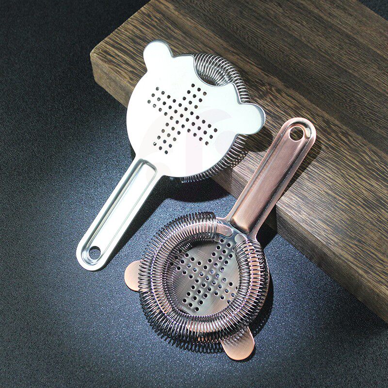 Wine Surgery Day Style Royal Thickening Conditioning Wine Filter Strainer Stainless Steel Cocktail filter Ice leaky net-Taobao