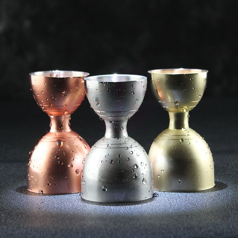 Wine Surgery 30 60ml Indian type Wine Instrumental integrated scale line Ounce Cup Thickened Daily double head Anse Cup-Taobao