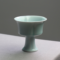 Shanshui a creative goblet Chinese ice cream cup dessert bowl fruit plate household yogurt bowl ceramic tableware