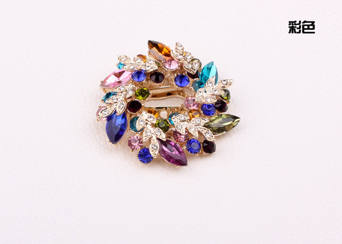 Broche femme en Zircon diamant - Ref 1187485 Image 13