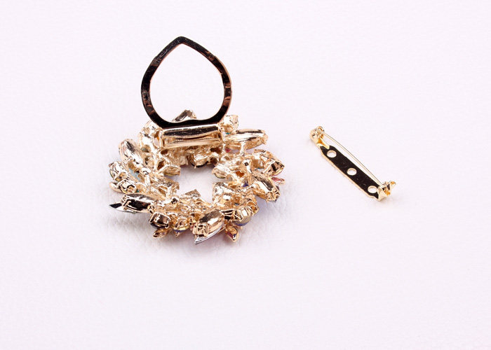 Broche femme en Zircon diamant - Ref 1187485 Image 14