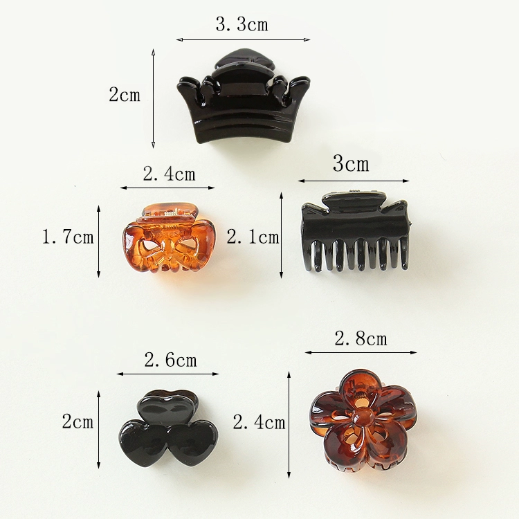 Zhou Dongyu với cùng một đoạn bắt trẻ em người lớn màu đen nhỏ bắt clip nhỏ bangs clip kẹp tóc mini đầu clip trang sức