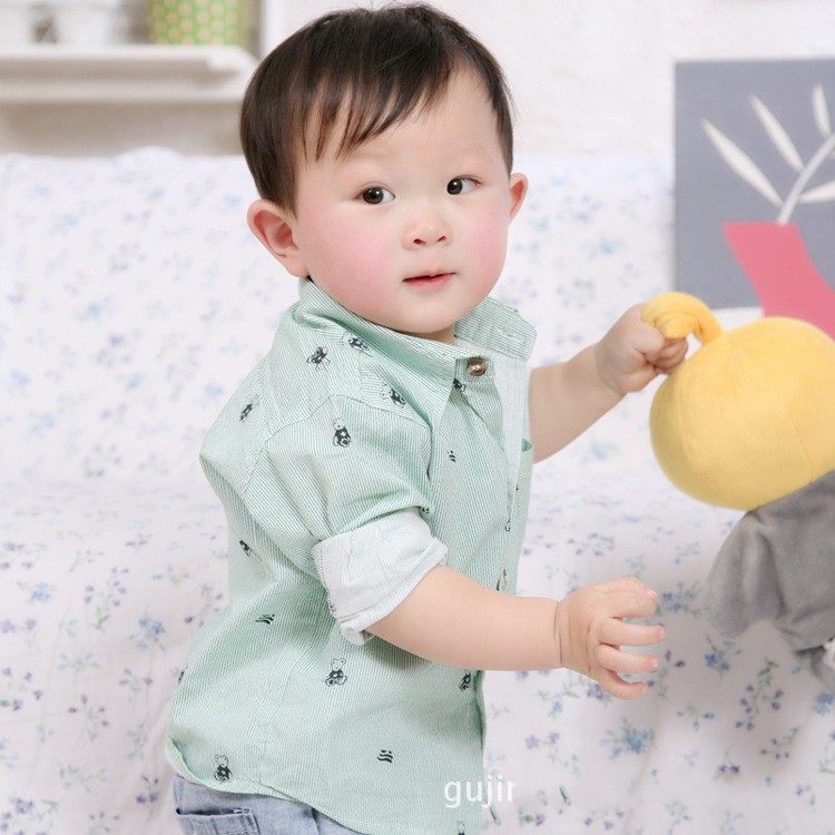 Chemise garcon à manche longue - Ref 2076090 Image 17