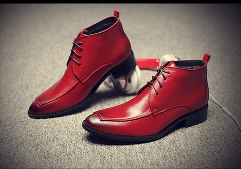 Giày nam mới Phiên bản Hàn Quốc của xu hướng giày Anh retro Martin ủng Giày cao cổ nam bằng da giầy sneaker