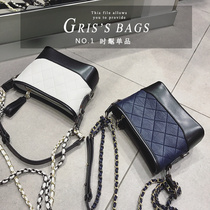 ITSK bag women's 2021 new tide shoulder diagonal women's bag diamond chain small fragrance color matching stray bag
