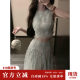 Sun Yaqiao Arctic Wuyu Temperament ສາວຮ້ອນສາມມິຕິລະດັບ lace temperament ເທິງເຄິ່ງຄວາມຍາວ skirt ຊຸດສອງສິ້ນ