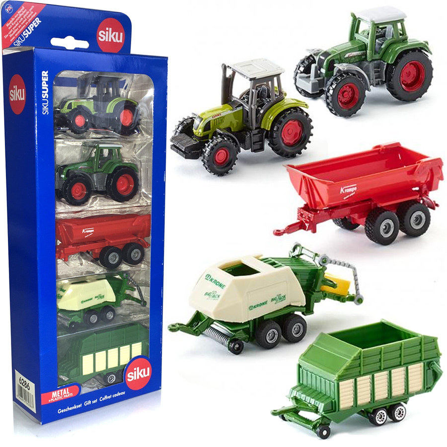 SIKU fire truck tractor RV strange hand engineering vehicle flatbed transporter alloy car model toy