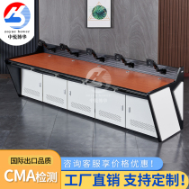 Command center dispatch station control room workbench customized 110 alarm grid monitoring center computer desk