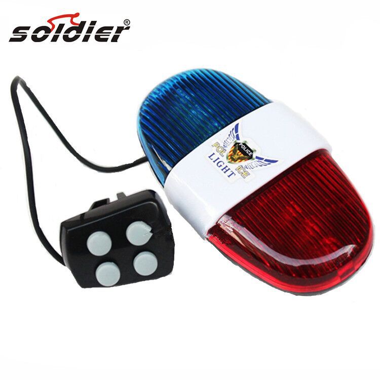 XC-325 Electronic Bell Bike Light 4 Tone Horn Bike Horn Old Eagle Horn