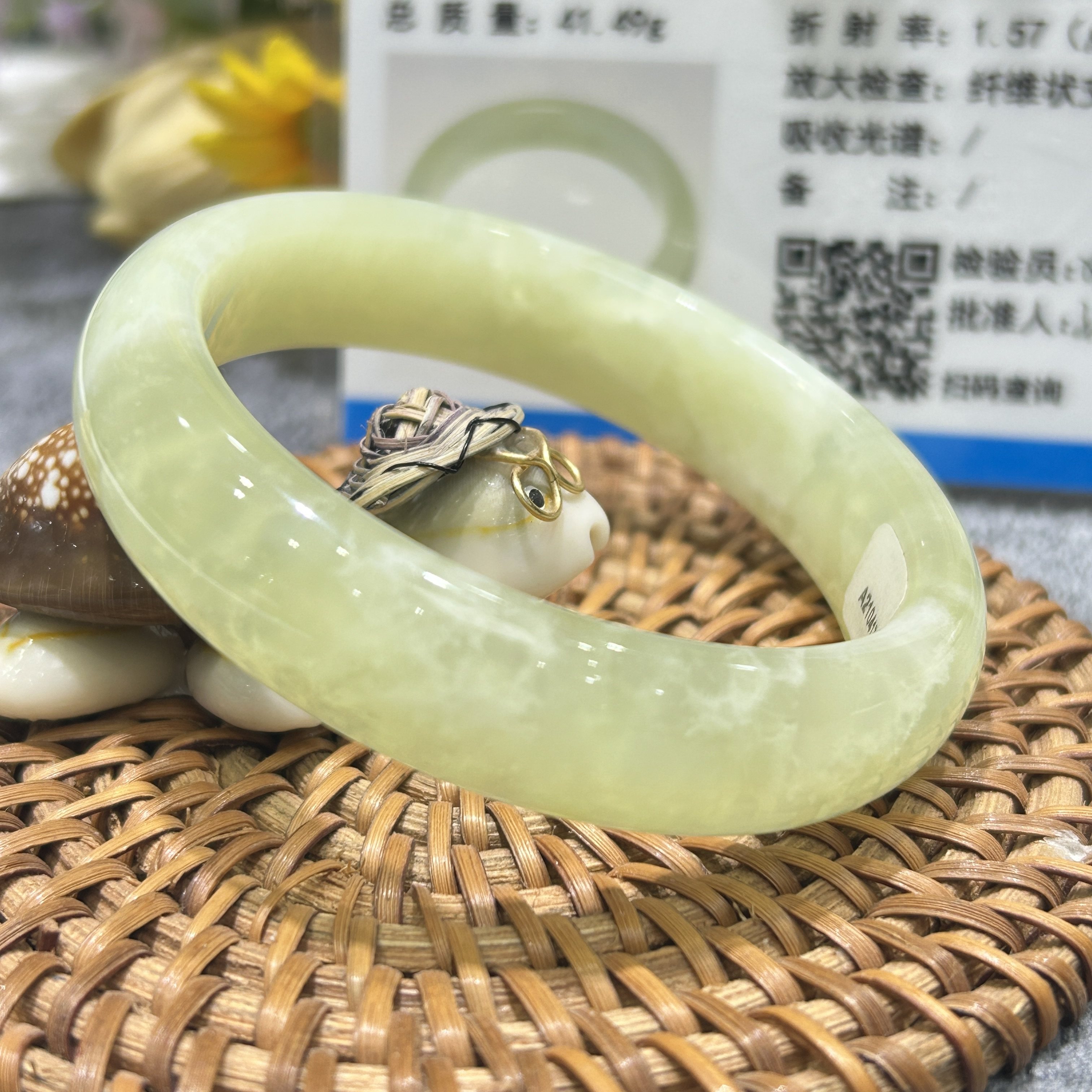 ✨寻找独一无二的蓝田玉蛇纹石玉手镯，享受自然的魅力💍-手饰-淘宝好物网