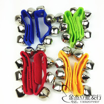 20 pairs of Orff music teaching aids wrist bells foot bells waist bells dance props percussion instruments