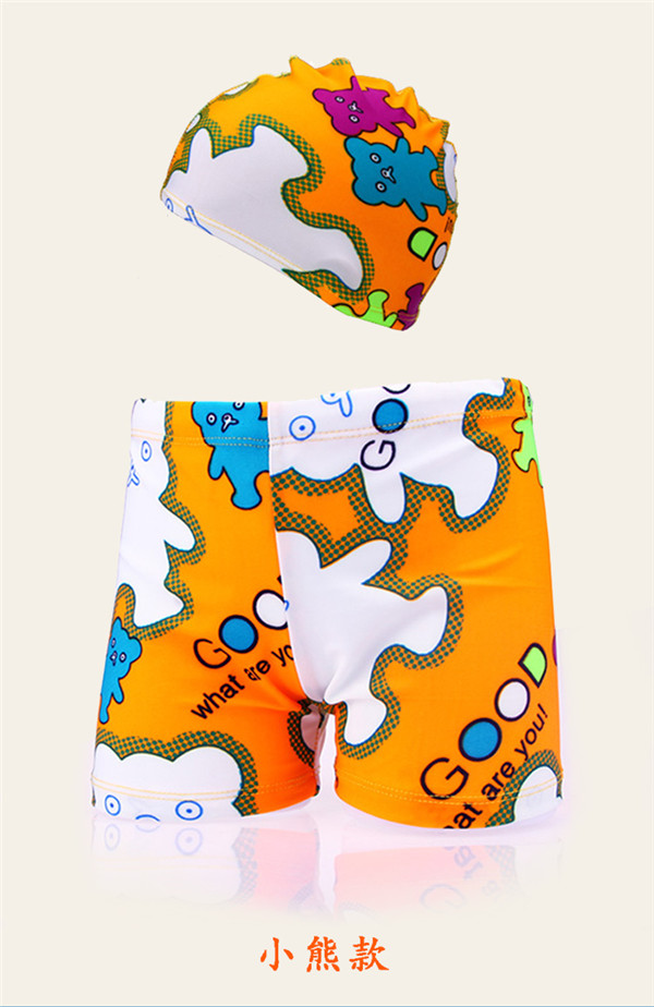 2018 quần bơi trẻ em quần boxer hoạt hình bé trai quần bơi kích thước bé trai bé trai sinh viên phù hợp với áo tắm bikini trẻ con
