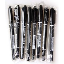 (Five Crown) small double-head marker pen oily marker pen hook thread pen CD pen 10 per box