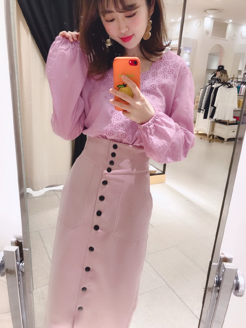 Vua bán hàng! Nịt + 19aw kiểu nóng bỏng, băng eo sau ngọt ngào, váy chữ A lưng cao một bên ngực bằng kim loại - Váy
