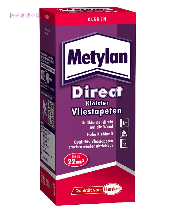 Henkel Metylan Direct spezial Wallpaper Glue Package Tax