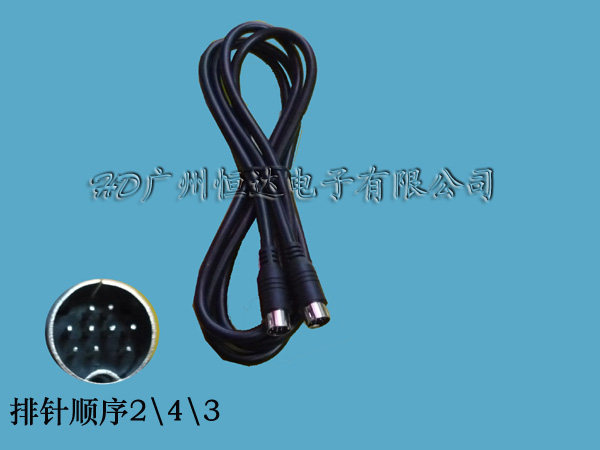 Factory direct sales 1 5 meters 9P S terminal line Mini 9P S male line Imported CD-ROM drive wiring 9-core power cord