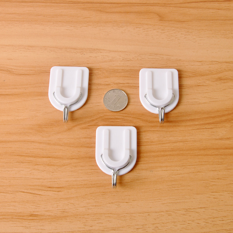Creative strong adhesive hook kitchen sticky hook wall adhesive hook convenient operation bathroom wall hanging load-bearing nail-free hook