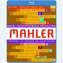 Complete Mahler Symphonies Song of the Earth Royal Concertgebouw (2009-11) 11 discs Blu-ray 25G