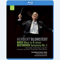 Bachs Works Bay 5th Violin: Mulova Blomstedt Leipzig 2005 Blu-ray 50G