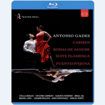 Flamenco dance masterpiece: Carmen Blood Wedding Suite Yangquan Village (Tribute to Gardes) 3-disc Blu-ray 50G