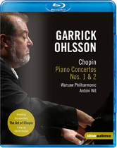 Chopin First Second Piano Concerto Garrick Olsen Warsaw Philharmonic 2009 Blu-ray 25G