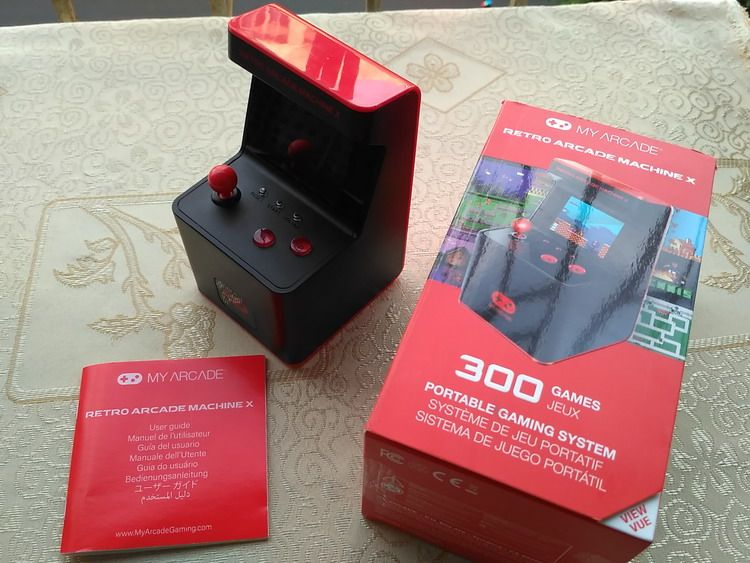 Mini arcade myarcade retro retro with 300 games fun feel very good