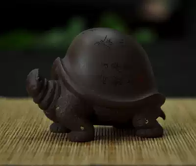 The road of Grace purple sand tea pet ornaments tea fun decoration tea pet turtle purple sand tea pet