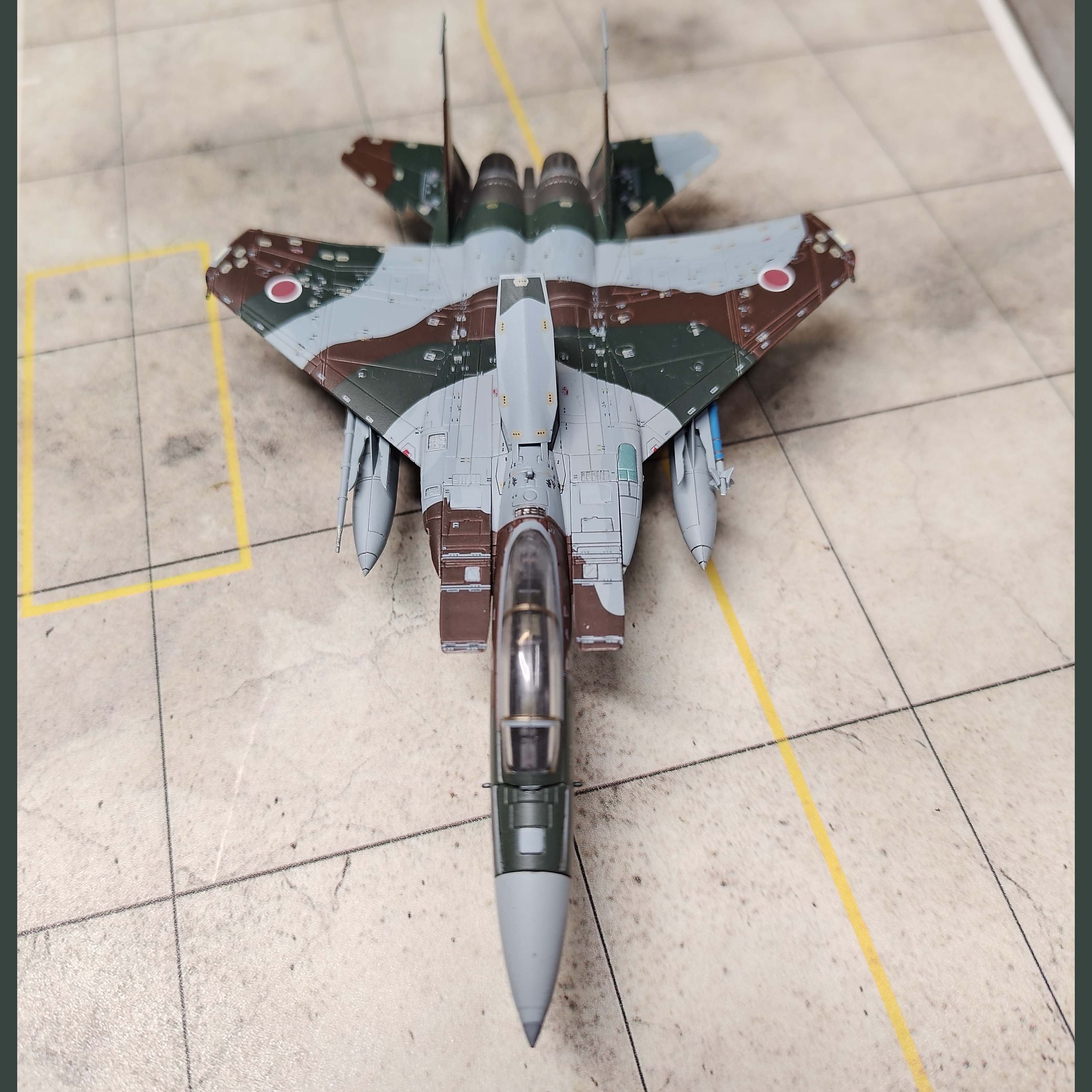 现货技Mix 涂装成品1/144 AC32 F-15DJ飞行教导队071号机新田原