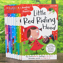 Tong Mengmeng English sent audio Nature spell to read fairy tale 10 volumes of suit flat fit small open book