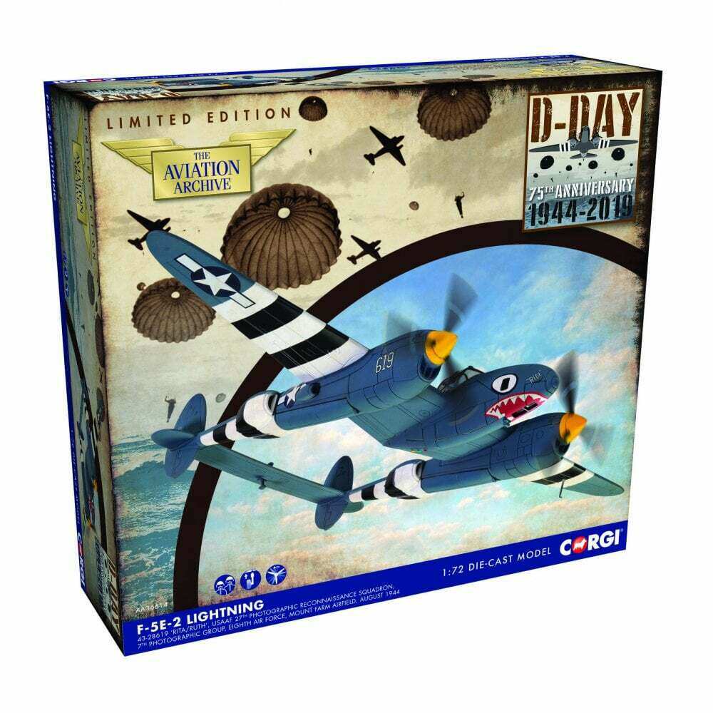 Corgi paparazzi AA36614 1 72 US Air Force F-5E-2 Lightning Lightning Litta Rose-Taobao