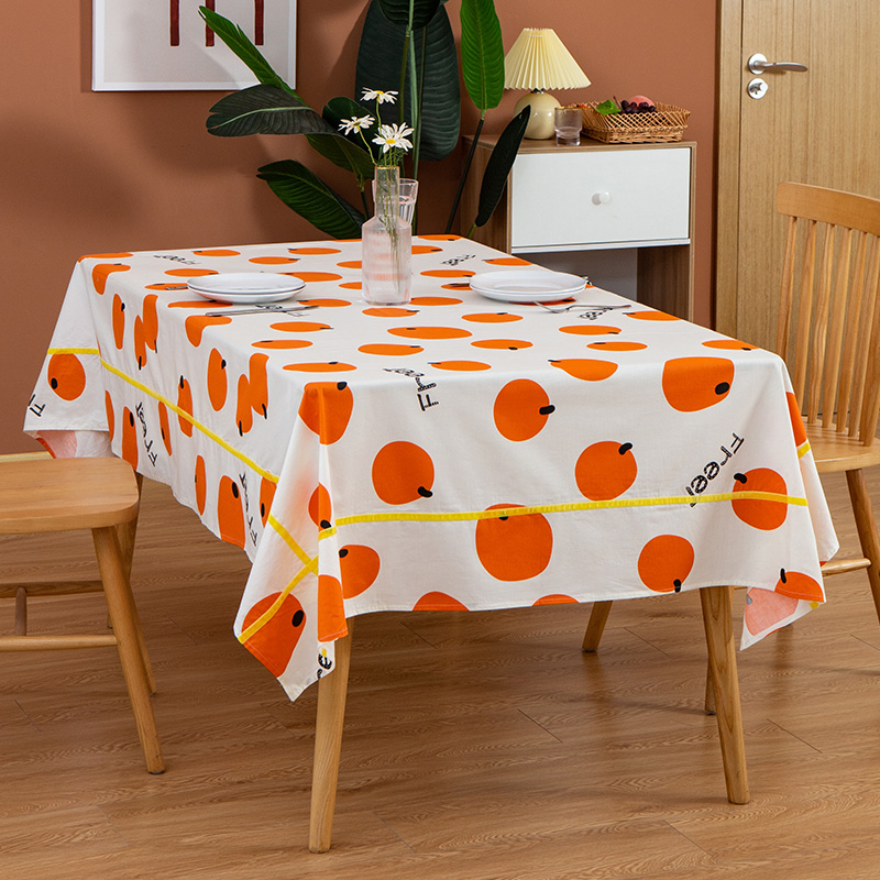 Table cloth art cotton linen small fresh rectangular home modern minimalist table cloth tea table desk cloth Nordic art