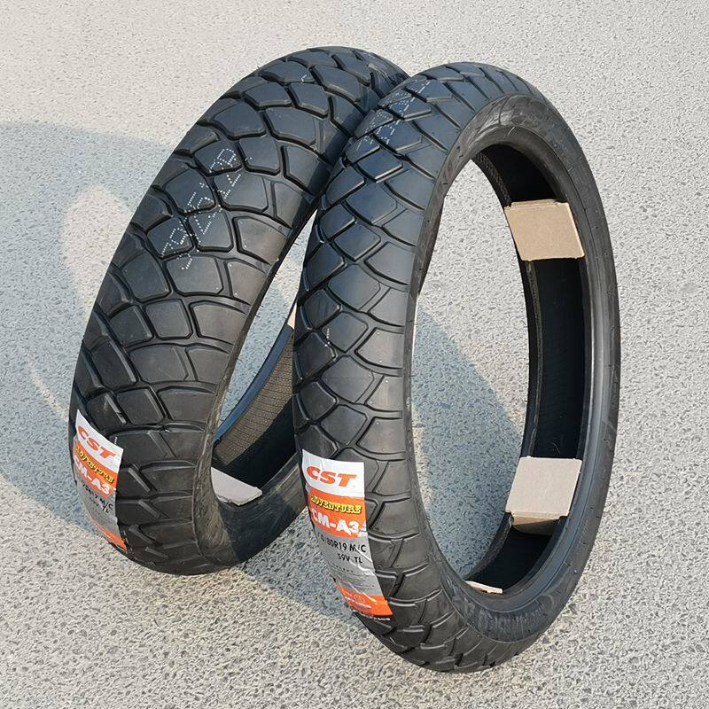 Positive new tire A3 rally tire 110 80R19 vacuum tire 150 70R17 semi-hot melt turtle back all-terrain off-road